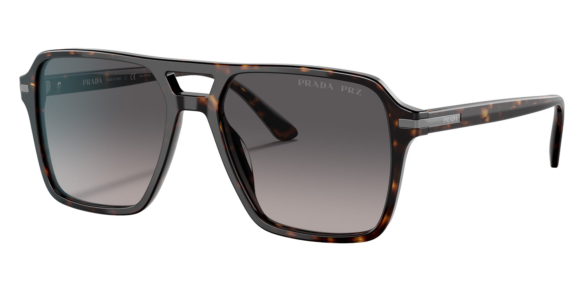 Prada PR 20YS 2AU09G 55 - Havana / Polarized Gray Gradient #id:pr20ys2au09g_s:102105