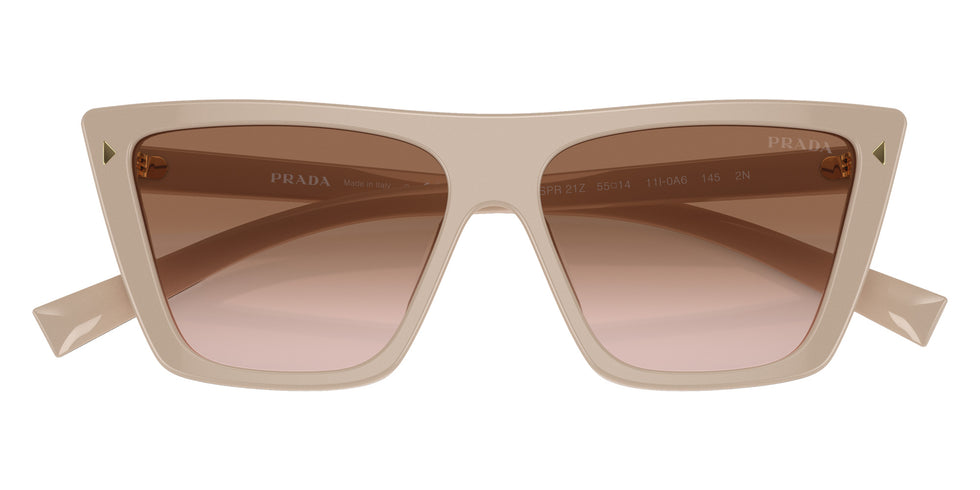 Prada PR 21ZS 11I0A6 55 - Powder / Brown Gradient #id:pr21zs11i0a6_s:100120