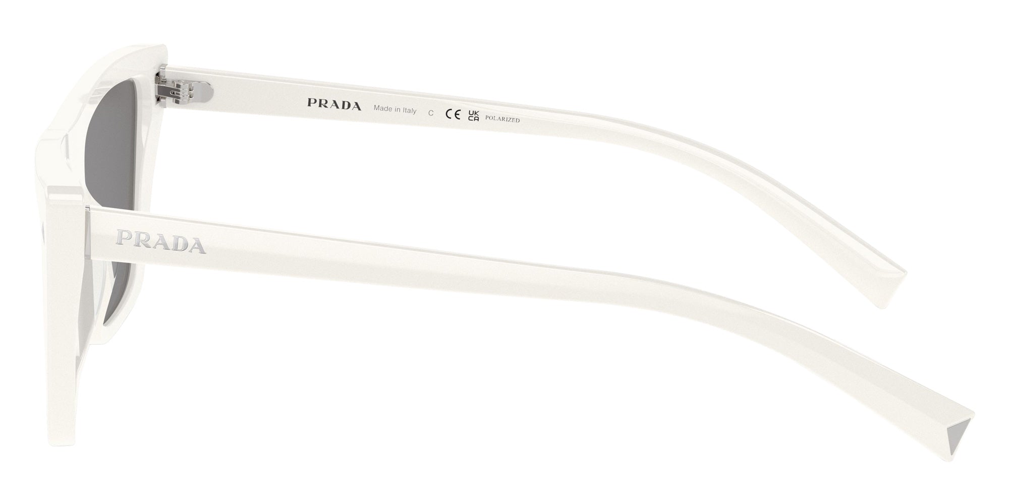 Prada PR 21ZS 1425Z1 55 - Talc / Polarized Dark Gray #id:pr21zs1425z1_s:102110