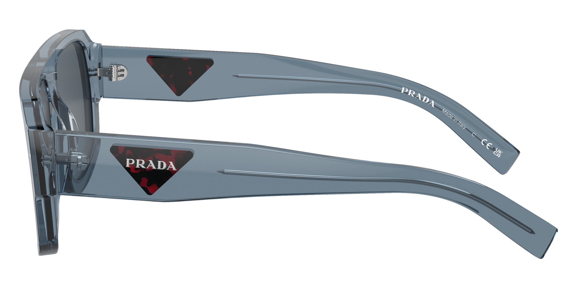 Prada PR 22YS 19O70B 56 - Transparent Gray / Dark Gray #id:pr22ys19o70b_s:100110