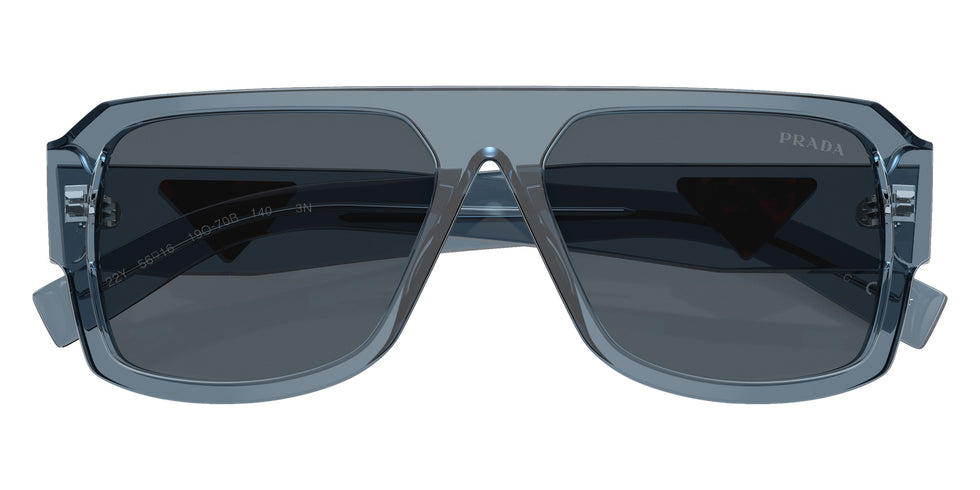Prada PR 22YS 19O70B 56 - Transparent Gray / Dark Gray #id:pr22ys19o70b_s:100120