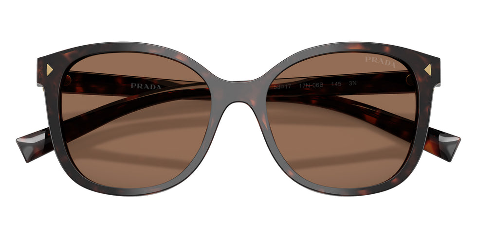 Prada PR 22ZS 17N06B 53 - Tartaruga Radica / Dark Brown #id:pr22zs17n06b_s:100120