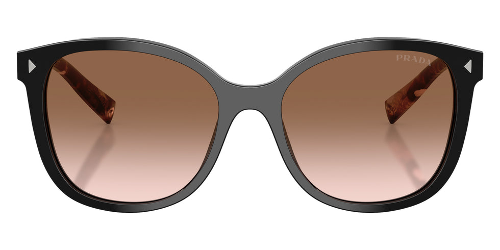 Prada PR 22ZS 28F90P 53 - Black / Brown Gradient #id:pr22zs28f90p_s:102100