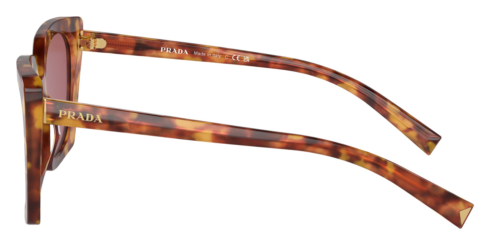Prada PR 23ZS 4BW08S 54 - Light Tortoise / Dark Violet #id:pr23zs4bw08s_s:100110