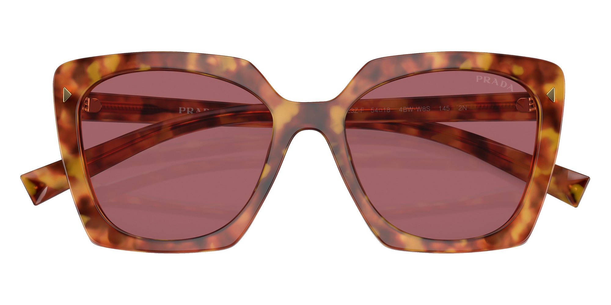 Prada PR 23ZSF 4BW08S 55 - Light Tortoise / Dark Violet #id:pr23zsf4bw08s_s:100120