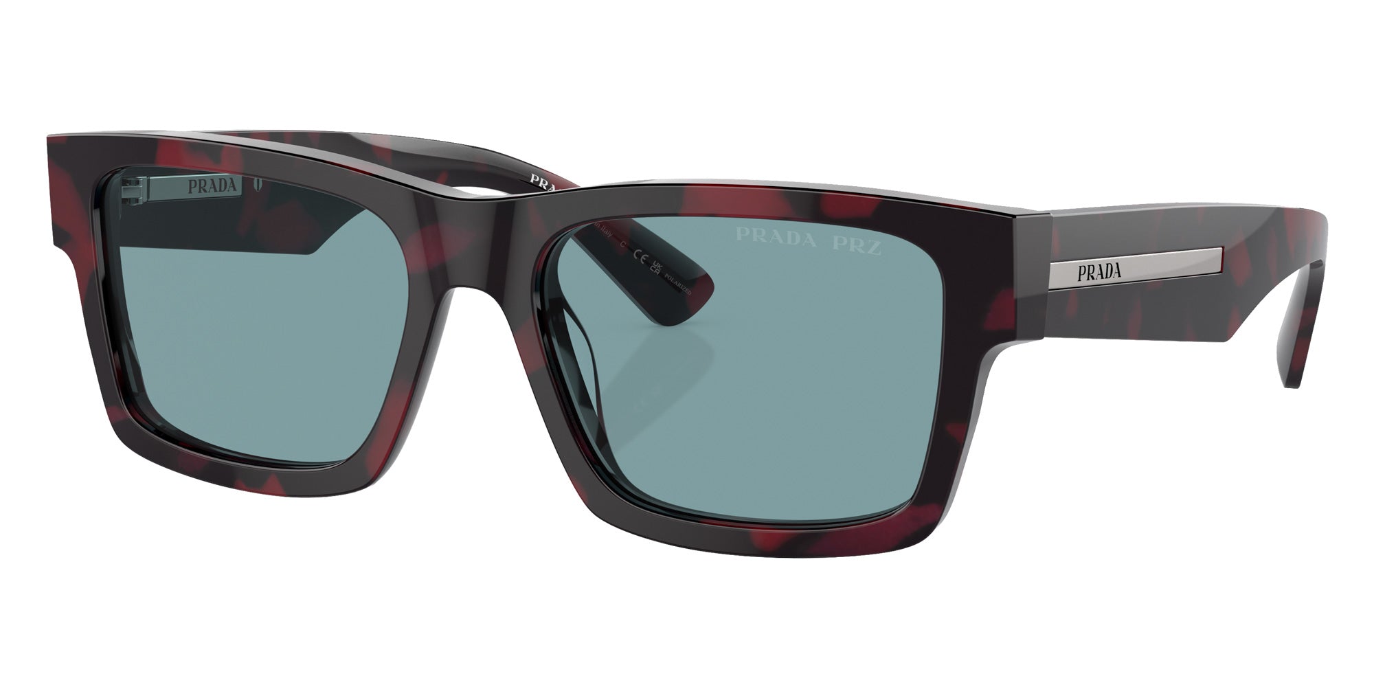 Prada PR 25ZS 18I04D 56 - Purple Tortoise / Polarized Green #id:pr25zs18i04d_s:100105