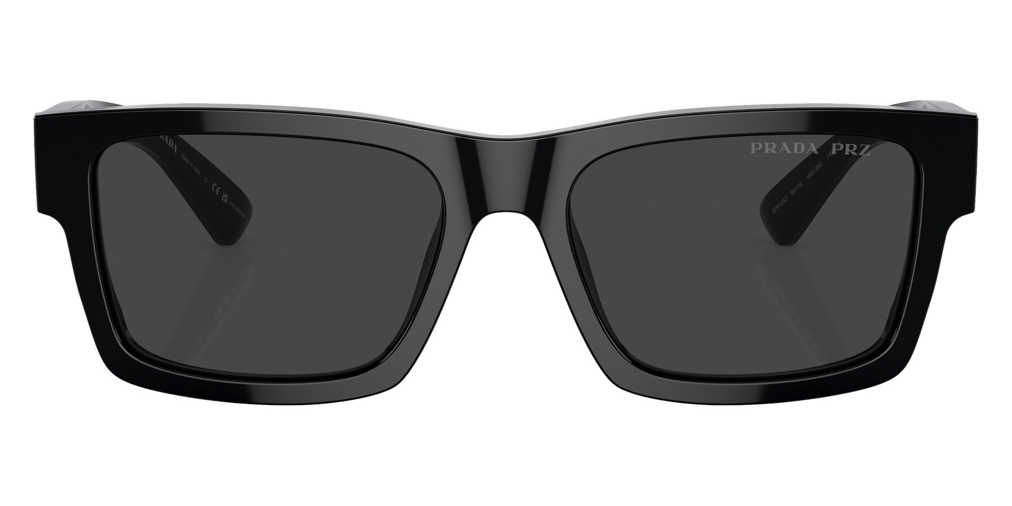 Prada PR 25ZS 1AB08G 53 - Black / Polarized Black #id:pr25zs1ab08g_s:100100