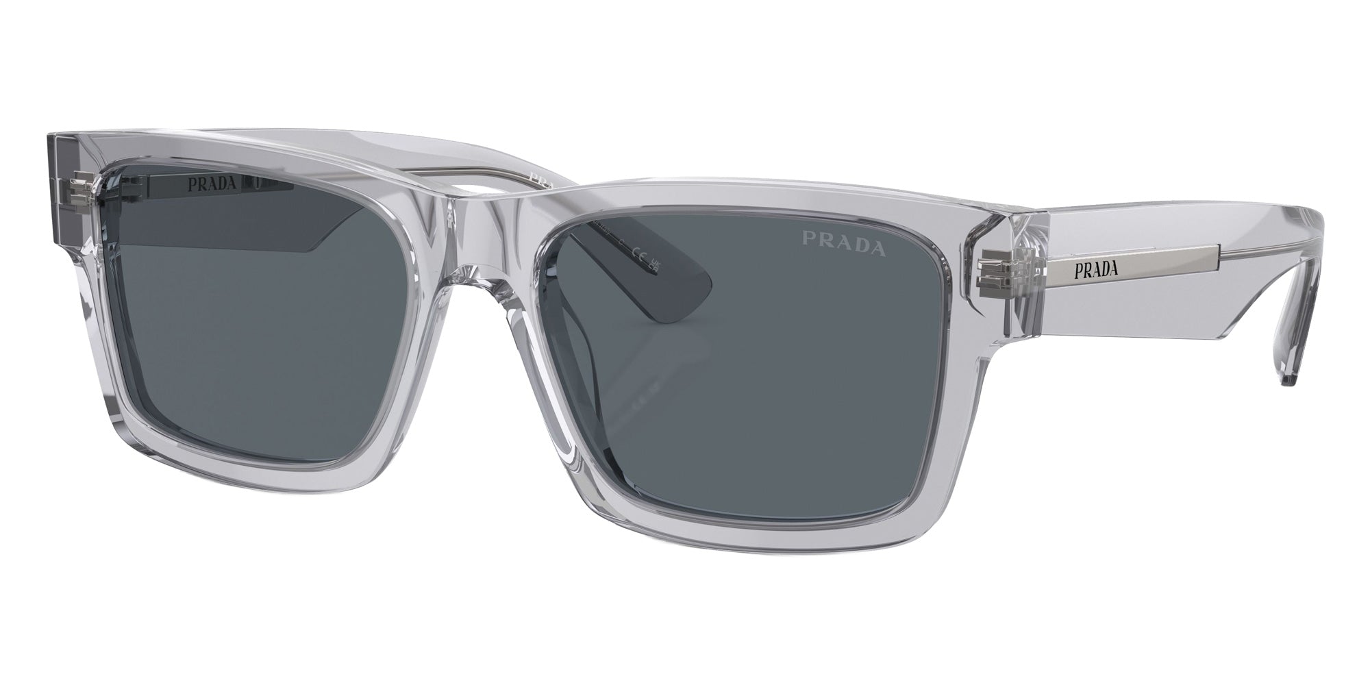 Prada PR 25ZS U430A9 53 - Crystal Gray / Blue #id:pr25zsu430a9_s:100105