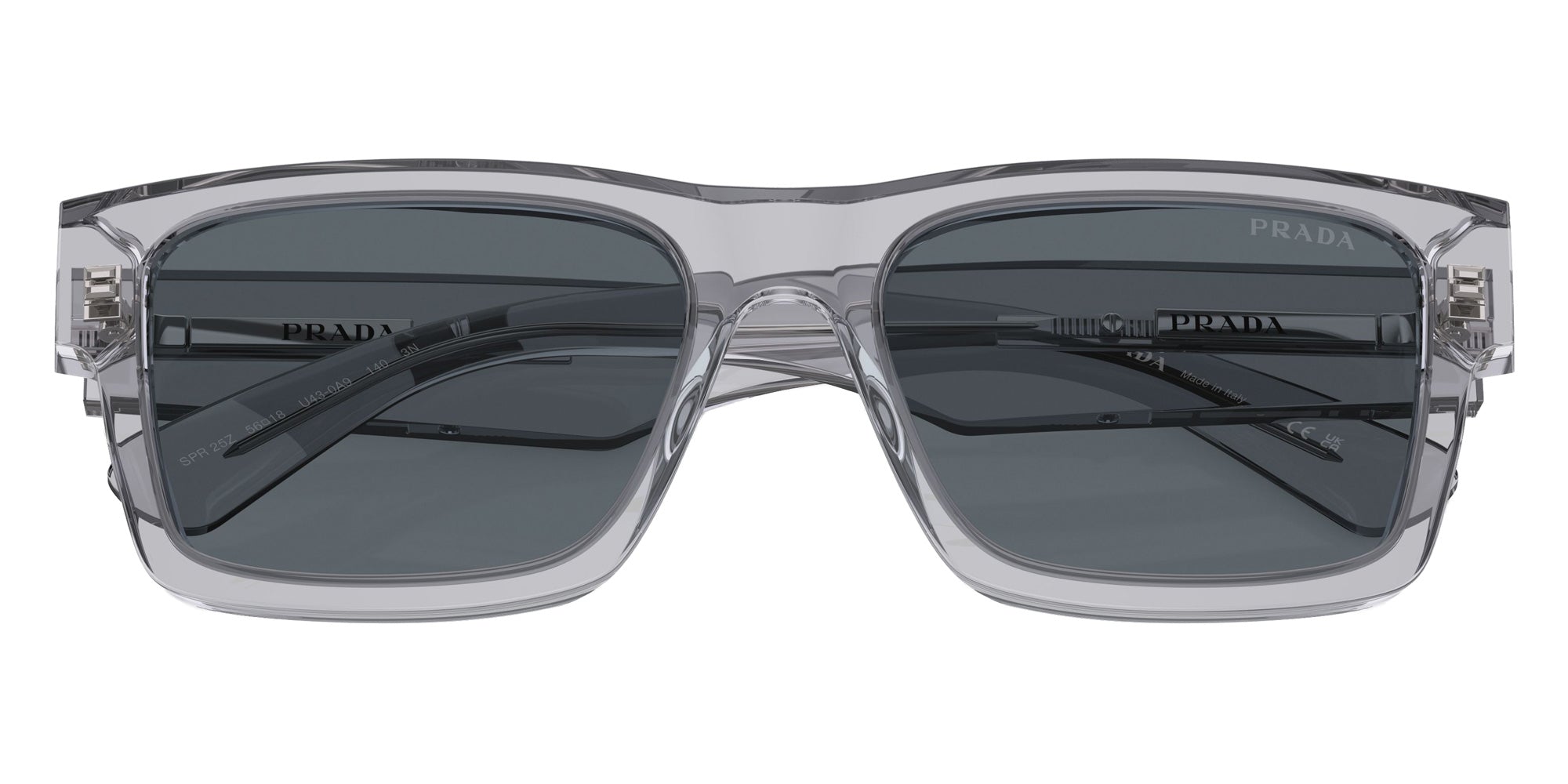 Prada PR 25ZS U430A9 53 - Crystal Gray / Blue #id:pr25zsu430a9_s:100120