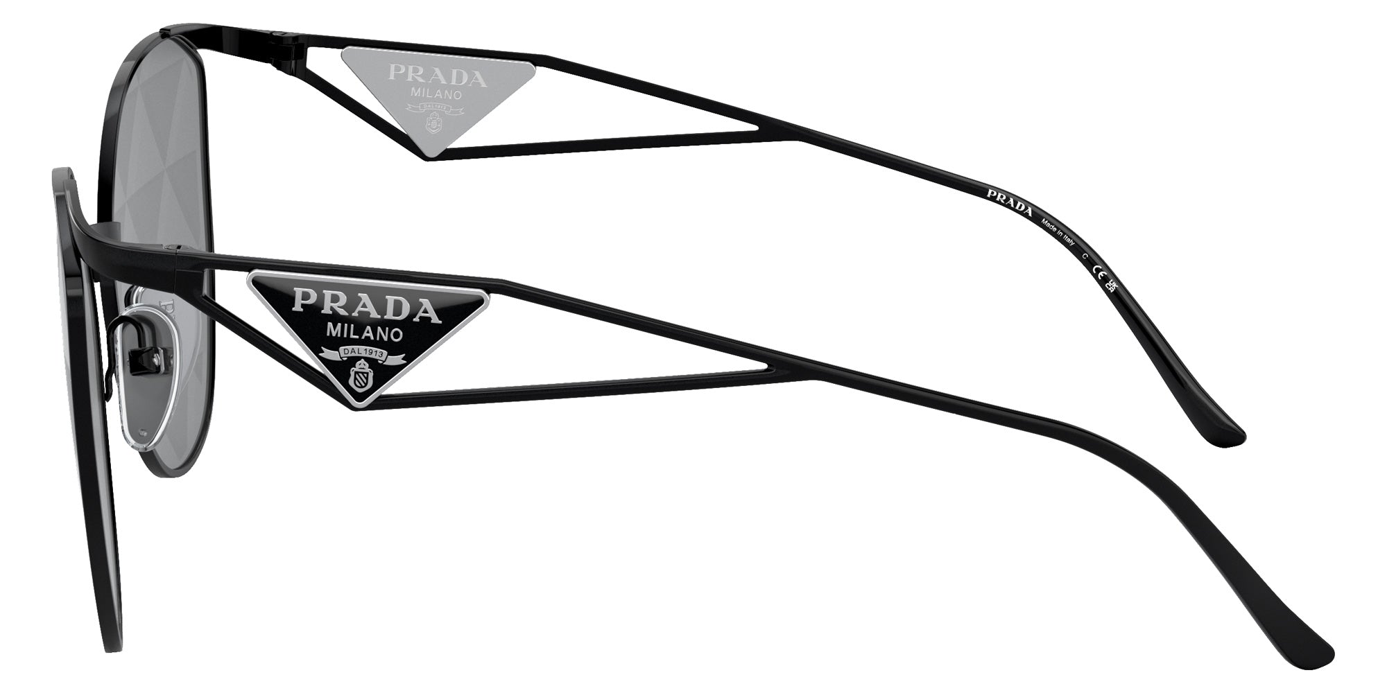 Prada PR 50ZS 1AB03T 59 - Black / Black Mirrored #id:pr50zs1ab03t_s:100110