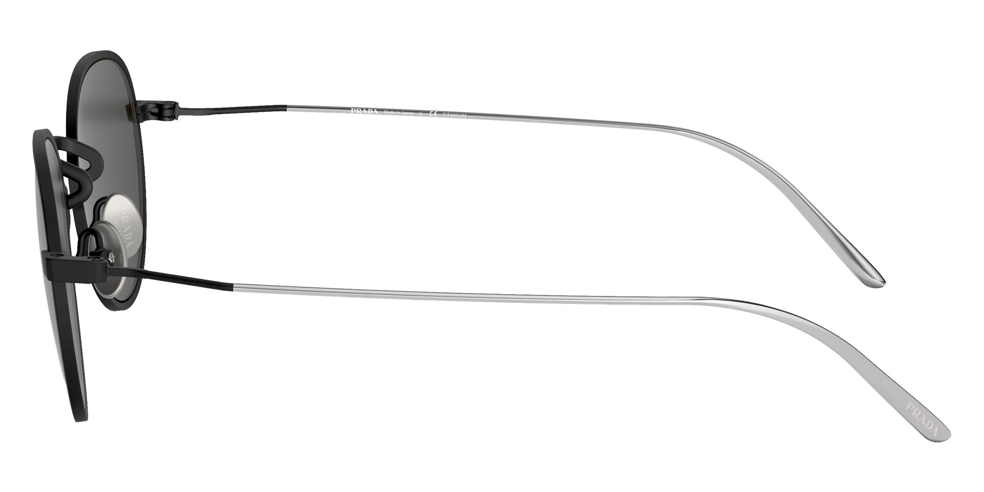 Prada PR 53WS 04Q5S0 50 - Matte Black / Dark Gray #id:pr53ws04q5s0_s:100110
