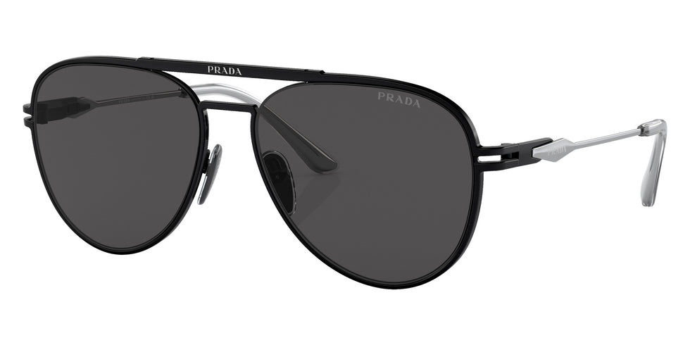 Prada PR 54ZS 1BO5S0 57 - Matte Black / Dark Gray #id:pr54zs1bo5s0_s:100105