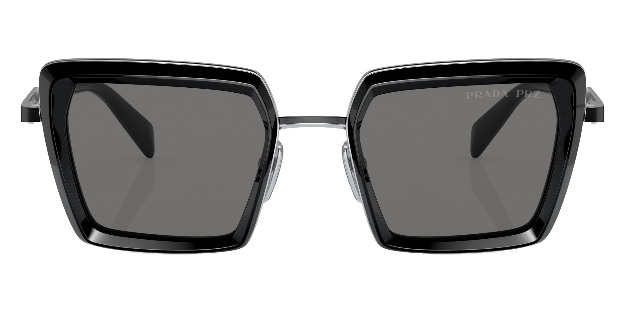 Prada PR 55ZS 1AB5Z1 52 - Black / Polarized Dark Gray #id:pr55zs1ab5z1_s:100100