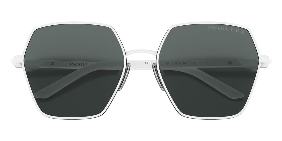Prada PR 56YS 4615Z1 58 - White / Polarized Dark Gray #id:pr56ys4615z1_s:102120
