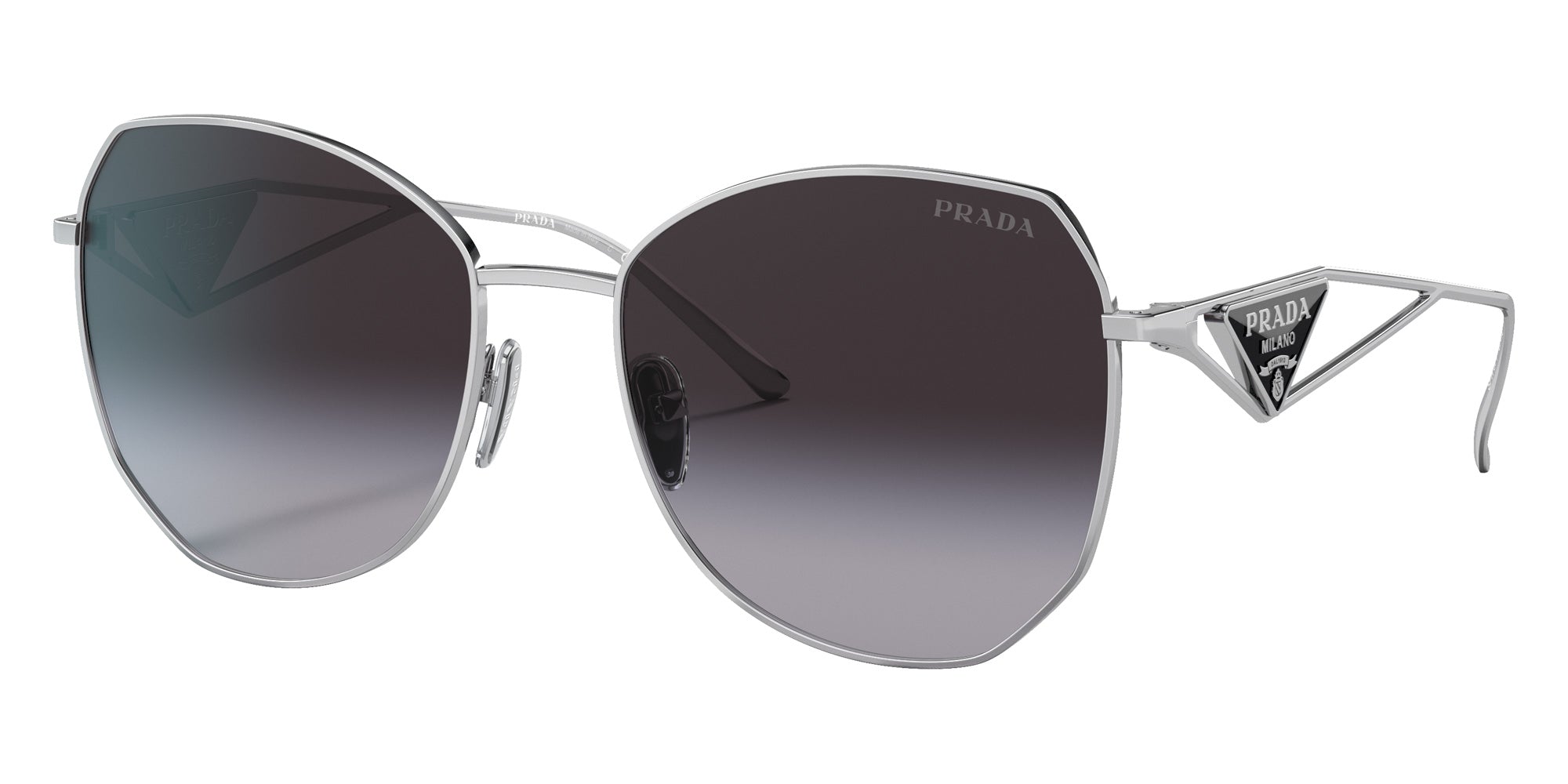 Prada PR 57YS 1BC5D1 57 - Silver / Gray Gradient #id:pr57ys1bc5d1_s:100105