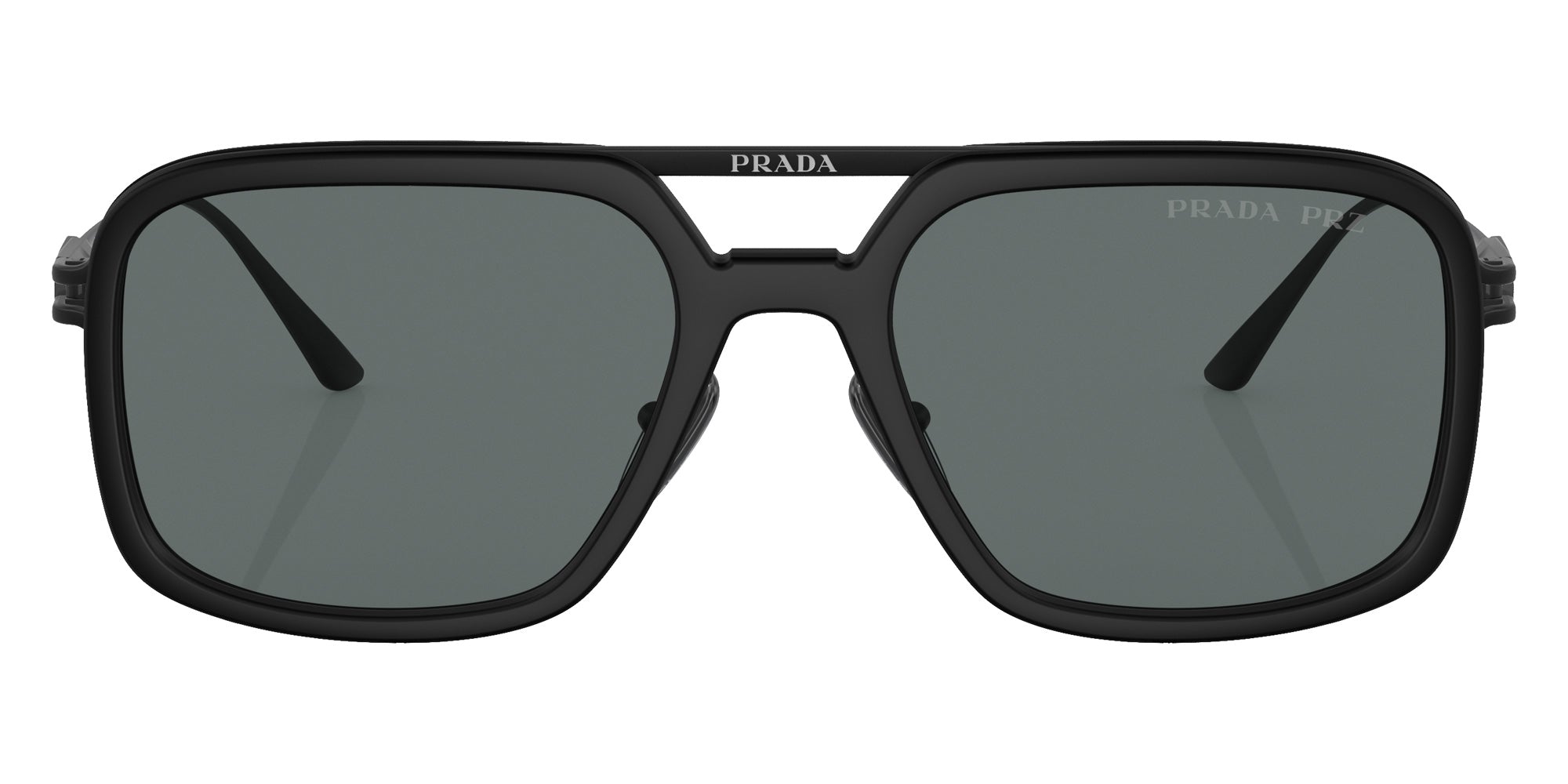 Prada PR 57ZS 1BO5Z1 55 - Matte Black / Polarized Dark Gray #id:pr57zs1bo5z1_s:102100