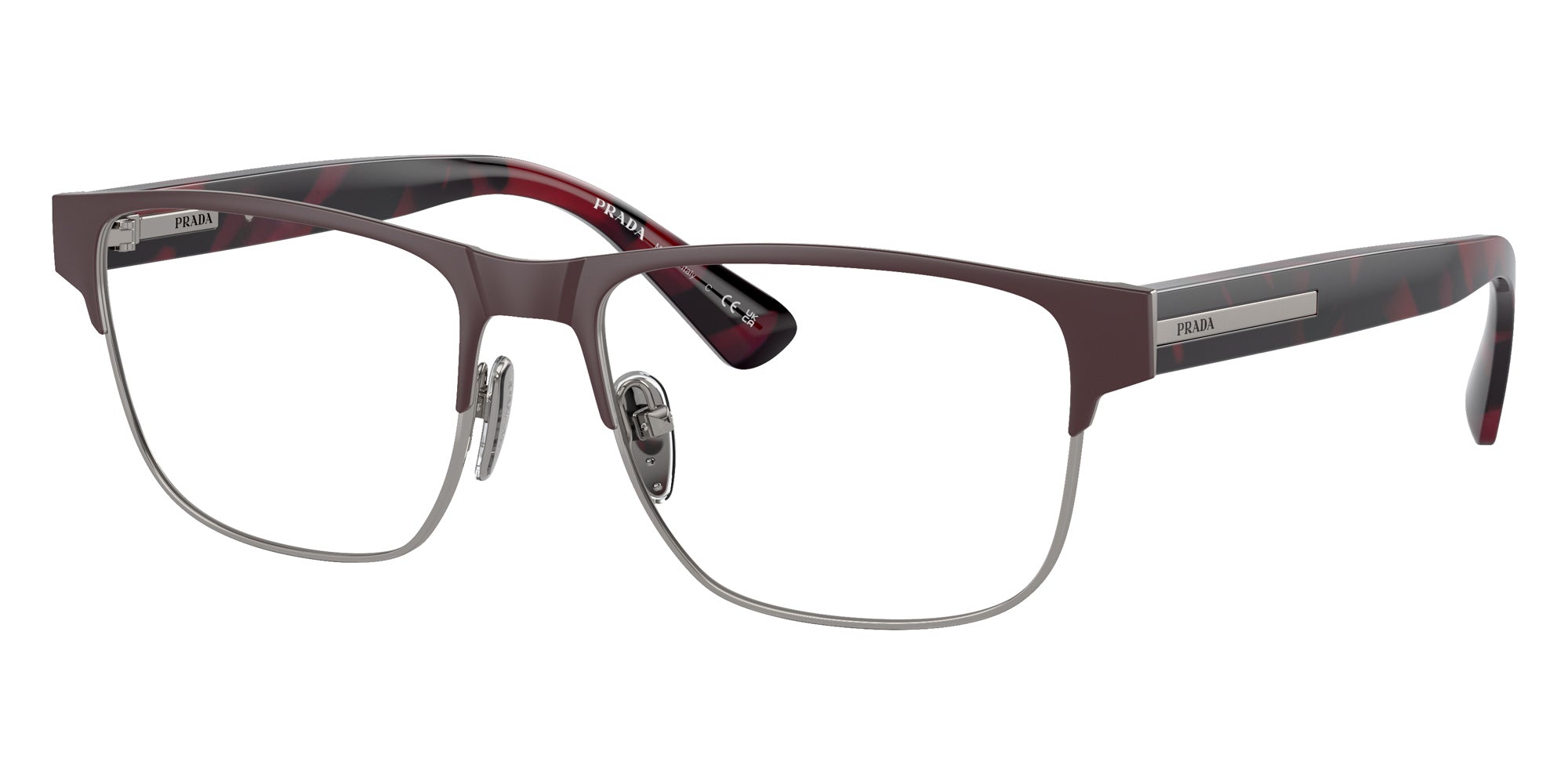 Prada PR 57ZV 12G1O1 54 - Matte Red Brown #id:pr57zv12g1o1_s:100105