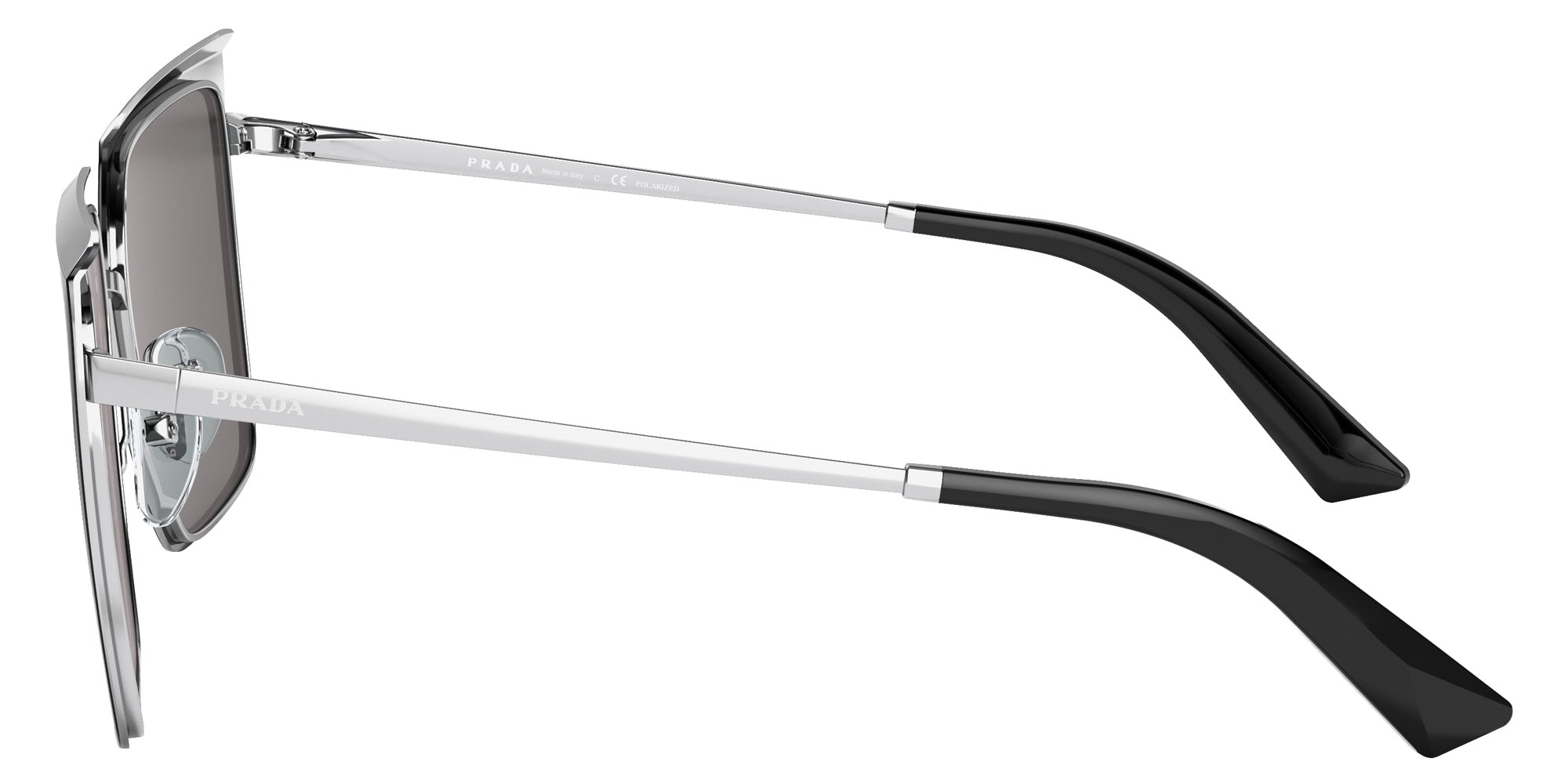 Prada PR 58WS 1AB5Z1 57 - Black / Polarized Gray #id:pr58ws1ab5z1_s:100110