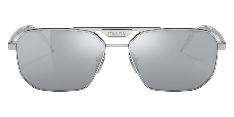Prada PR 58YS 1BC02R 57 - Silver / Blue Mirrored Silver 80 #id:pr58ys1bc02r_s:100100