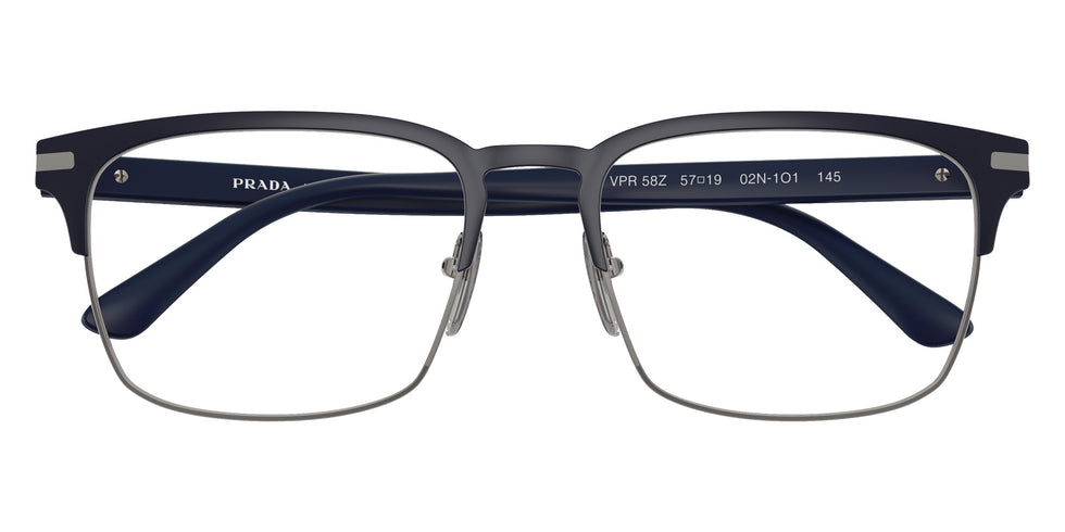 Prada PR 58ZV 02N1O1 55 - Matte Baltic/Gunmetal #id:pr58zv02n1o1_s:100120