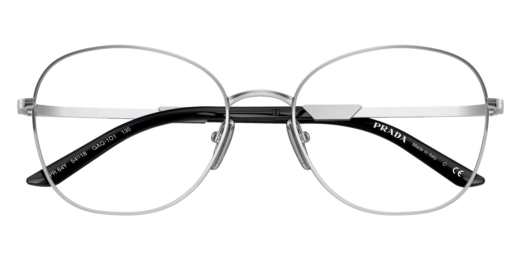 Prada PR 64YV GAQ1O1 52 - Silver/Black #id:pr64yvgaq1o1_s:102120