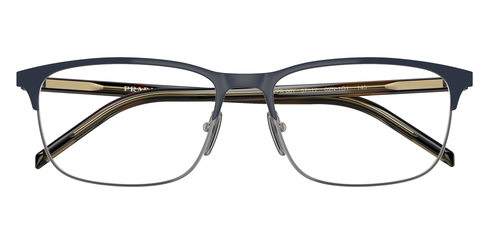 Prada PR 66YV 02N1O1 57 - Matte Baltic/Gunmetal #id:pr66yv02n1o1_s:100120