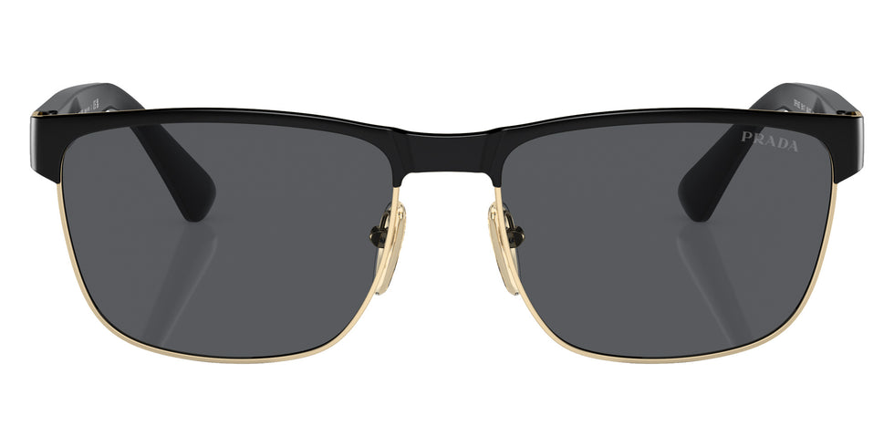 Prada PR 66ZS AAV07T 58 - Black/Pale Gold / Grafite Cristallo #id:pr66zsaav07t_s:100100