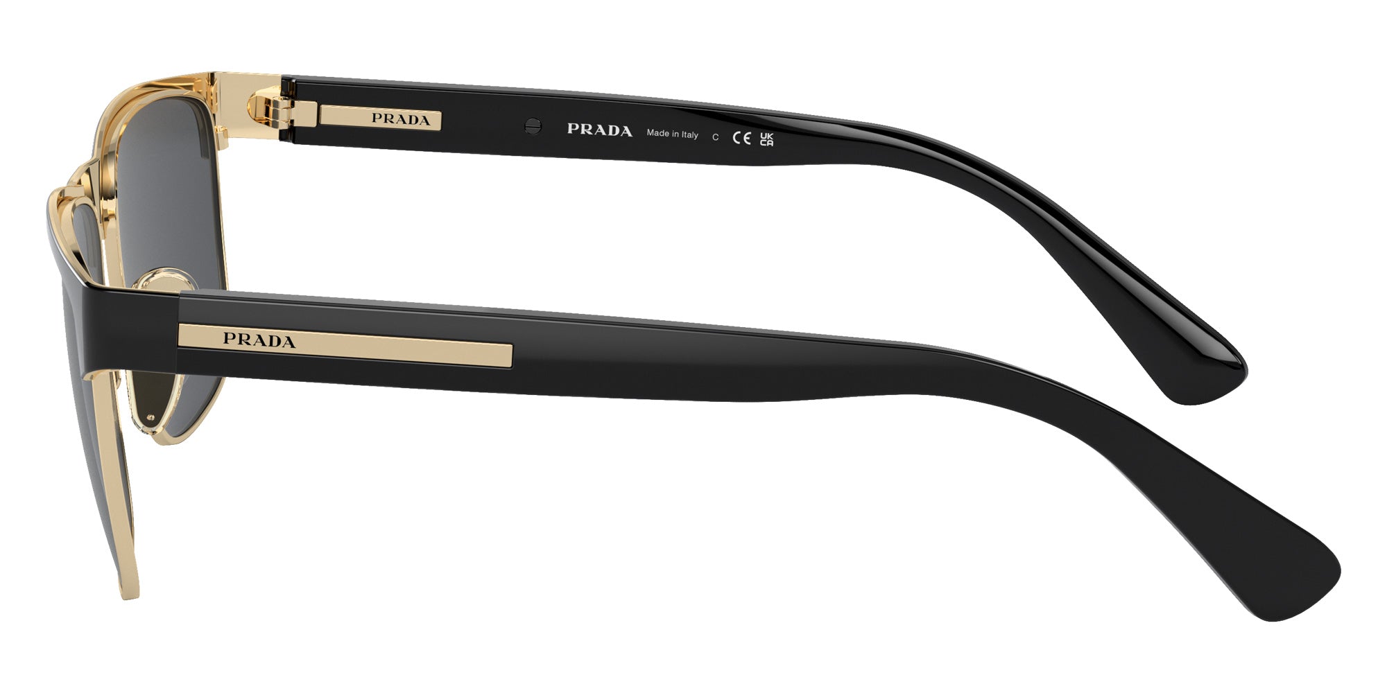 Prada PR 66ZS AAV07T 58 - Black/Pale Gold / Grafite Cristallo #id:pr66zsaav07t_s:100110