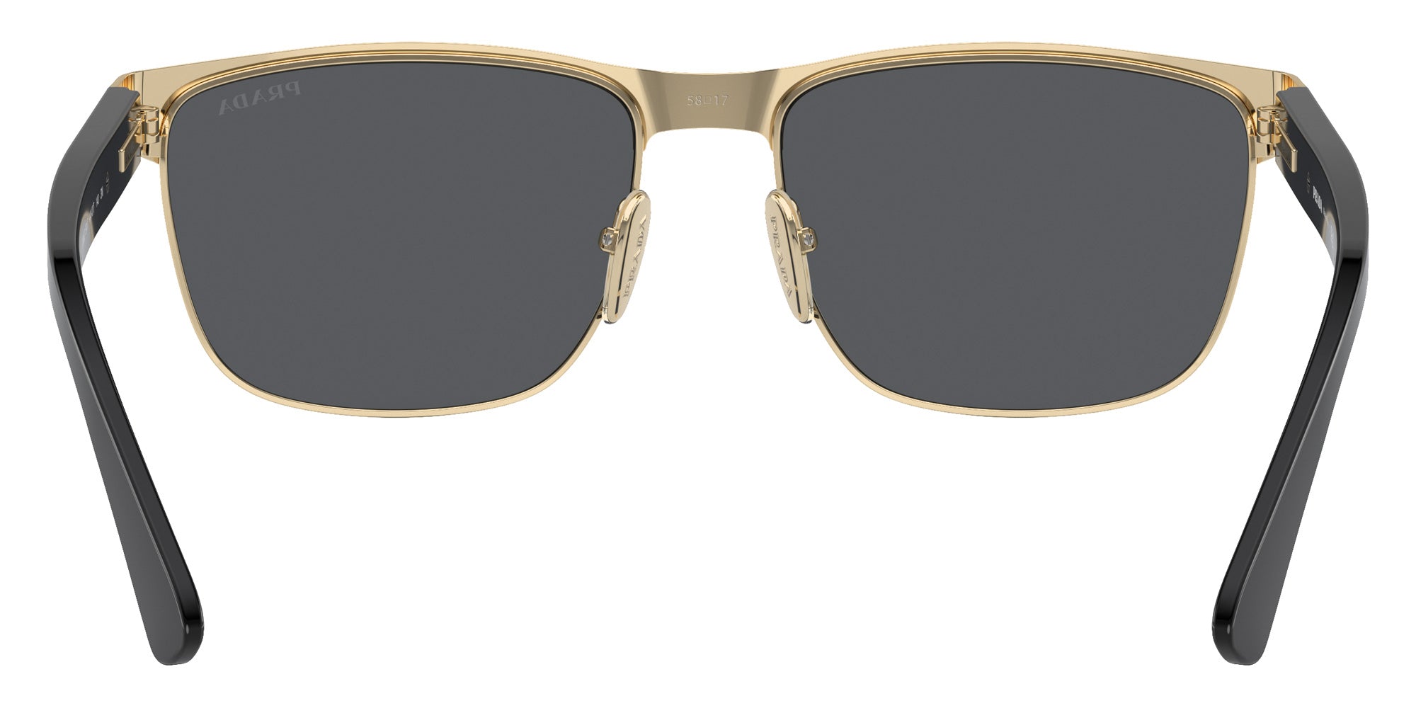 Prada PR 66ZS AAV07T 58 - Black/Pale Gold / Grafite Cristallo #id:pr66zsaav07t_s:100115