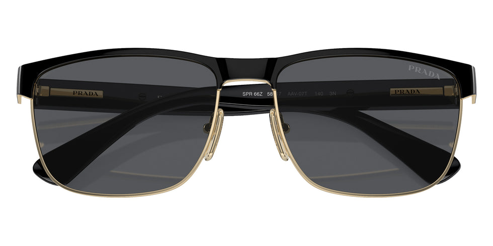 Prada PR 66ZS AAV07T 58 - Black/Pale Gold / Grafite Cristallo #id:pr66zsaav07t_s:100120