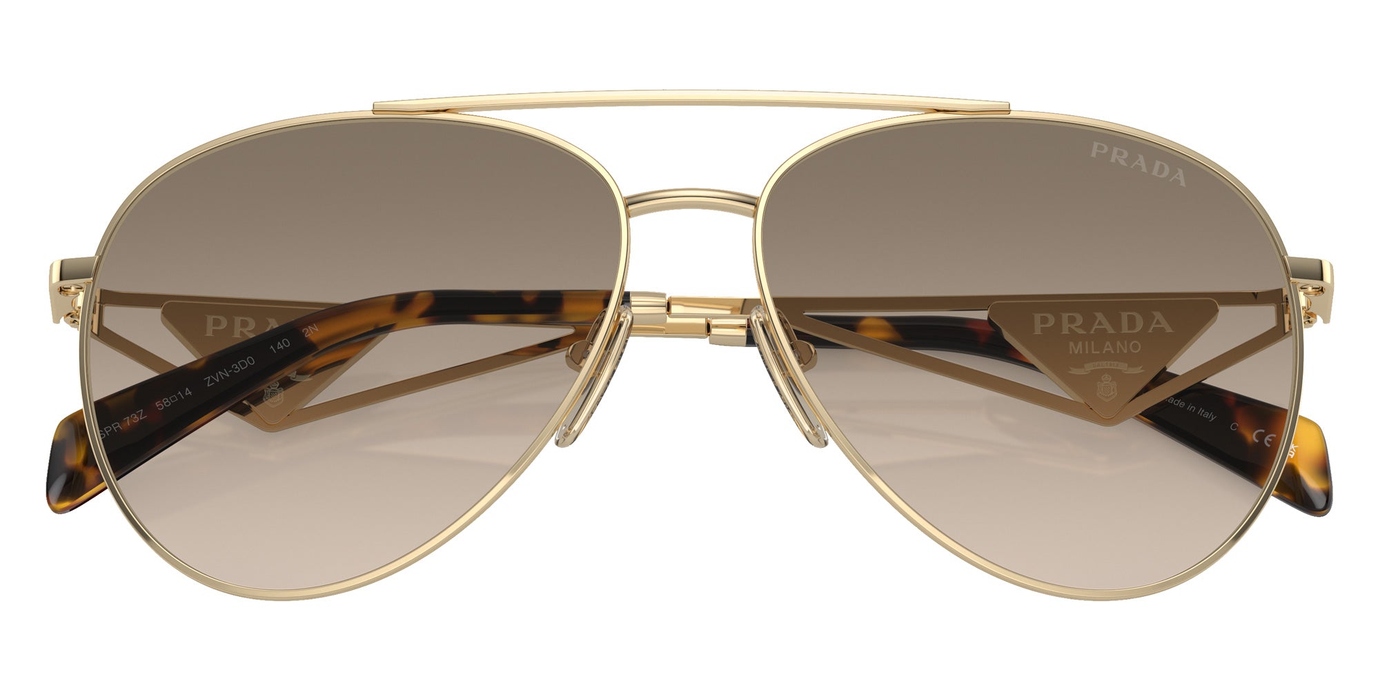 Prada PR 73ZS ZVN3D0 58 - Pale Gold #id:pr73zszvn3d0_s:100120