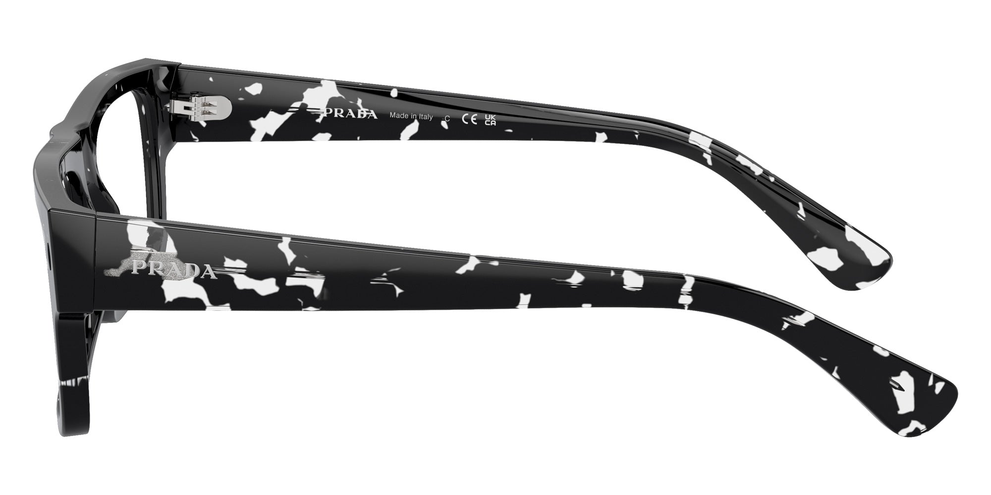 Prada PR A01VF 15O1O1 57 - Havana Black Transparent #id:pra01vf15o1o1_s:100110