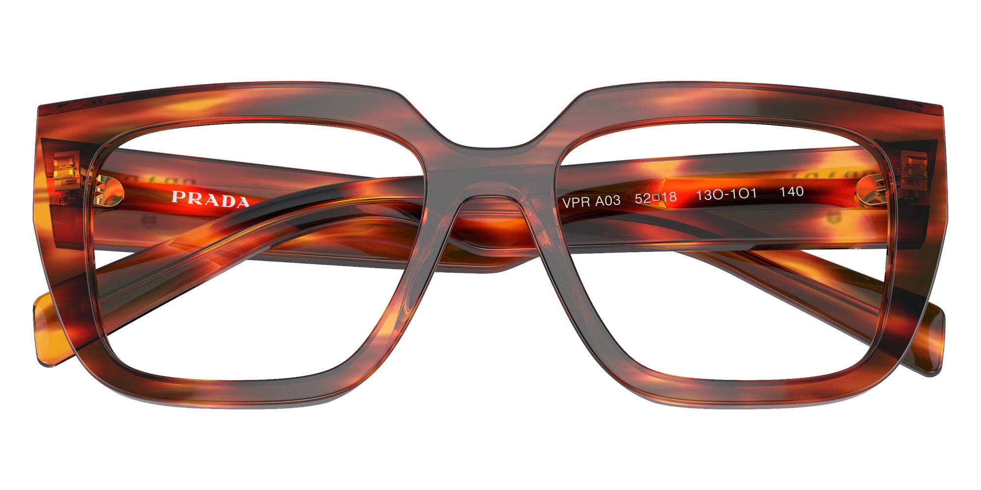 Prada PR A03V 13O1O1 52 - Havana Red #id:pra03v13o1o1_s:100120