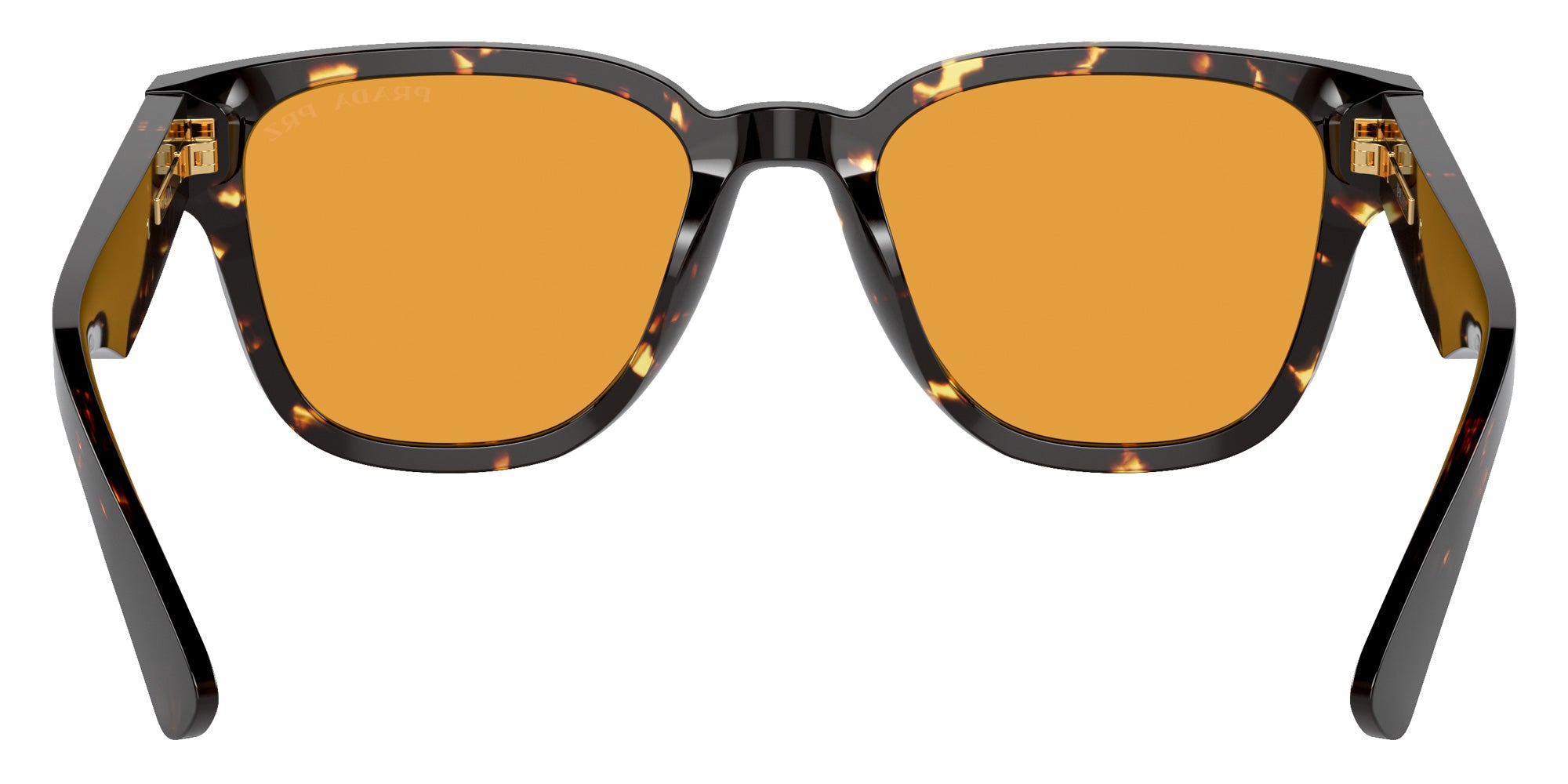 Prada PR A04S 16O20C 52 - Havana Black/Yellow / Yellow Polarized Mirrored #id:pra04s16o20c_s:100115