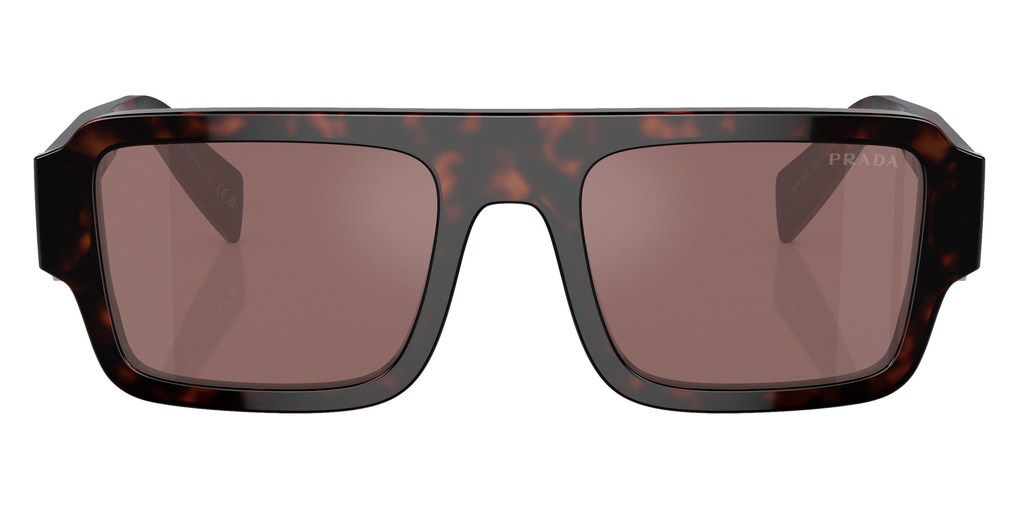 Prada PR A05S 17N90B 53 - Briar Tortoise / Brown Mirrored Internal Silver #id:pra05s17n90b_s:100100