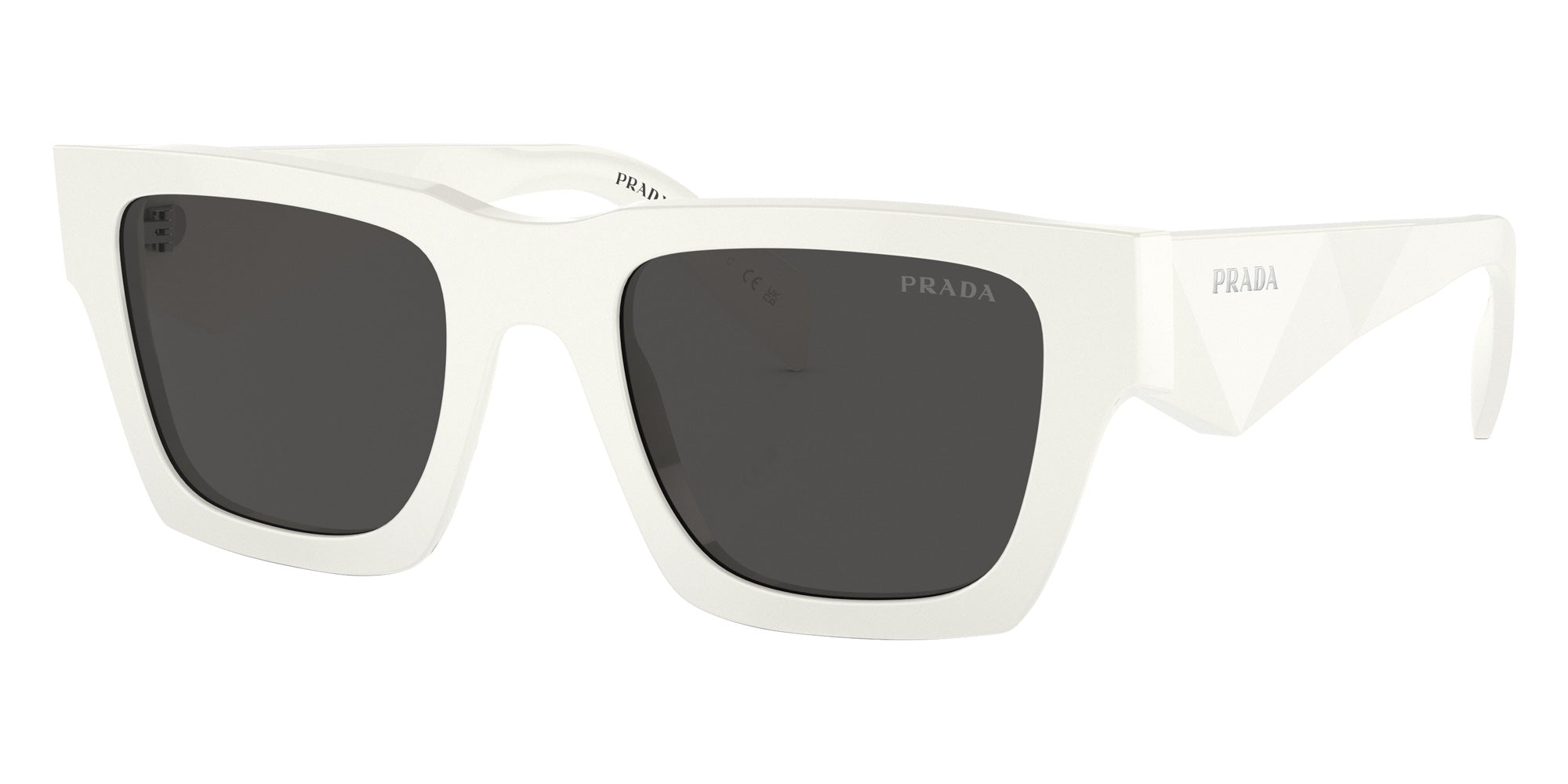 Prada PR A06SF 17K08Z 54 - Talc / Dark Gray #id:pra06sf17k08z_s:102105