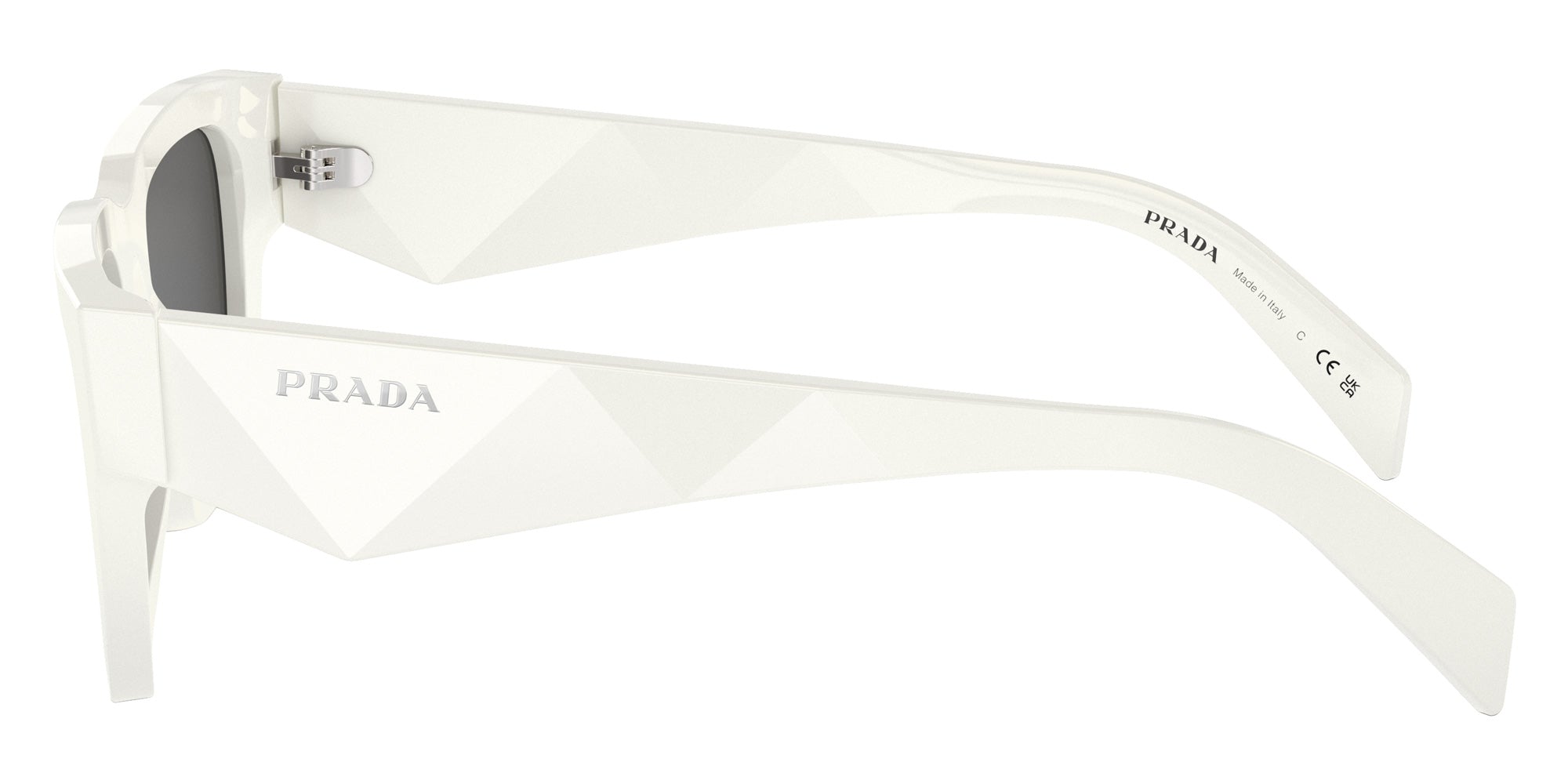 Prada PR A06SF 17K08Z 54 - Talc / Dark Gray #id:pra06sf17k08z_s:102110