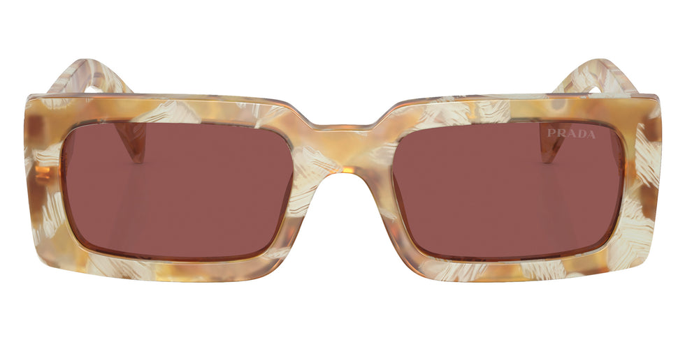 Prada PR A07S 19N08S 52 - Desert Tortoise / Dark Violet #id:pra07s19n08s_s:100100