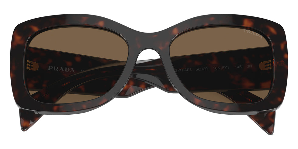 Prada PR A08S 16N5Y1 56 - Briar Tortoise / Dark Brown Polarized #id:pra08s16n5y1_s:100120