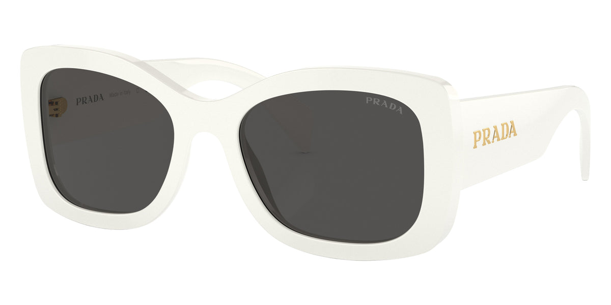 Prada PR A08SF 1425S0 57 - Talc / Dark Gray #id:pra08sf1425s0_s:100105