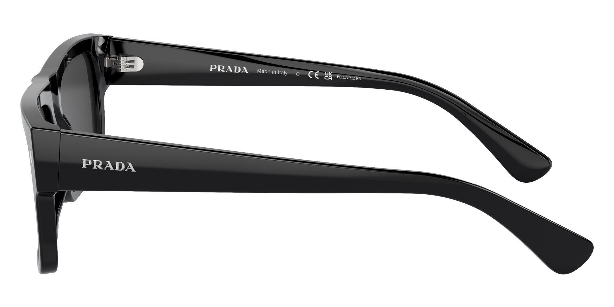 Prada PR A10SF 16K08G 59 - Black / Polarized Black #id:pra10sf16k08g_s:100110