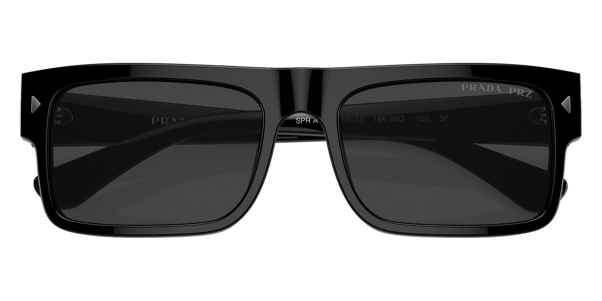 Prada PR A10SF 16K08G 59 - Black / Polarized Black #id:pra10sf16k08g_s:100120