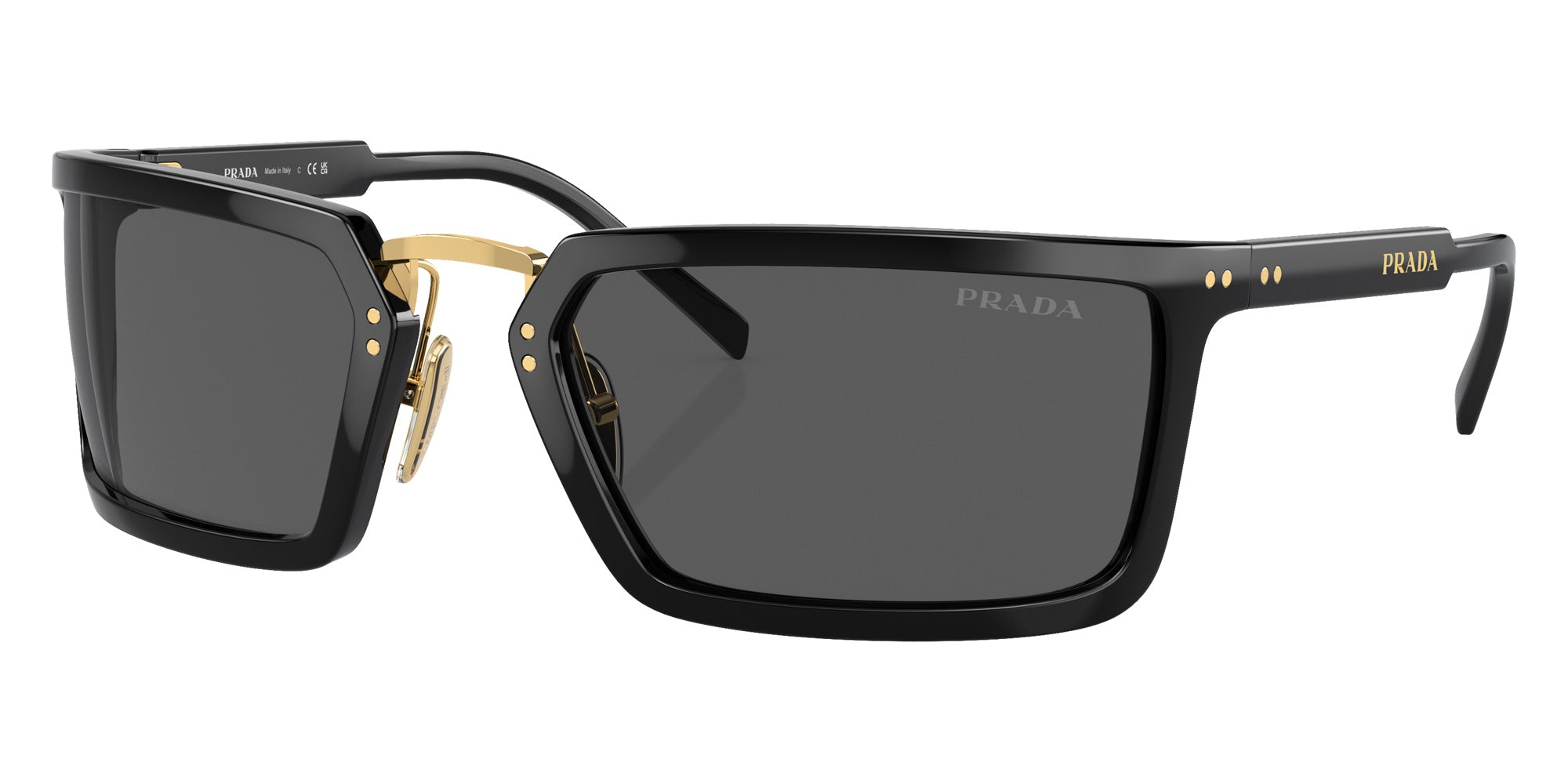 Prada PR A11S 1AB5S0 62 - Black / Dark Gray #id:pra11s1ab5s0_s:100105