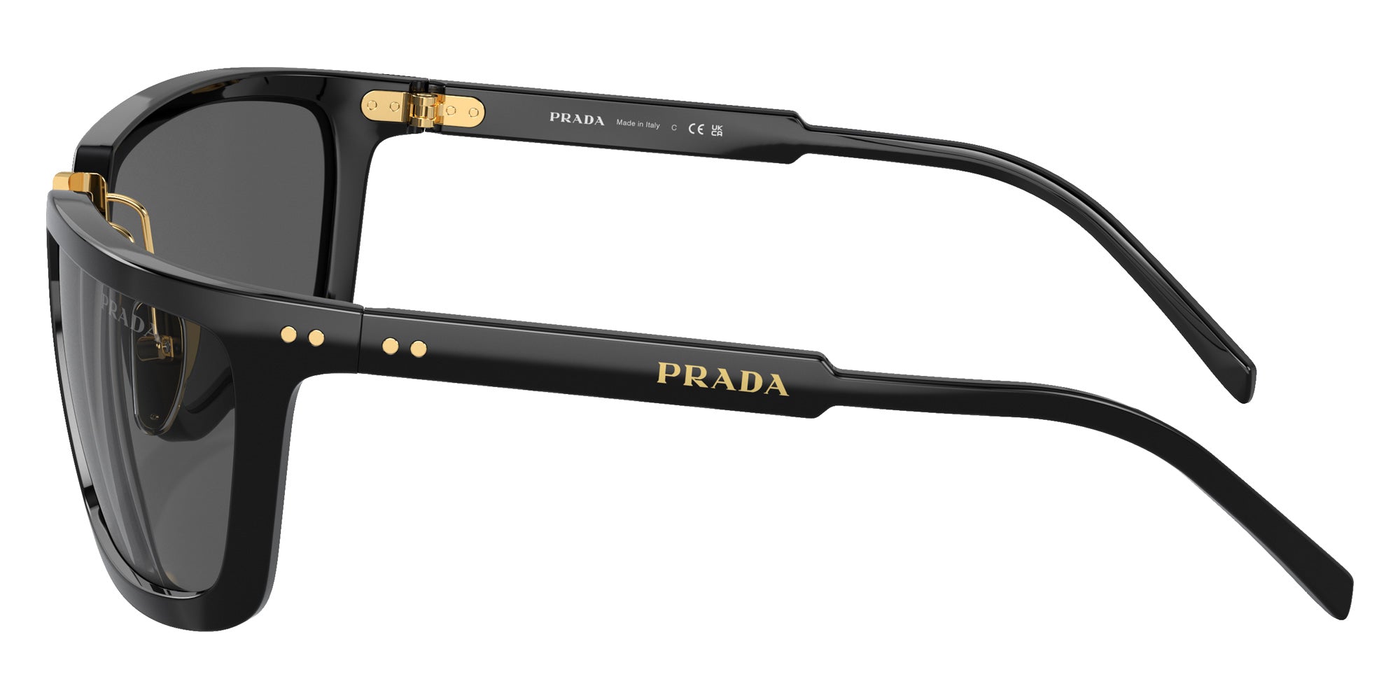 Prada PR A11S 1AB5S0 62 - Black / Dark Gray #id:pra11s1ab5s0_s:100110