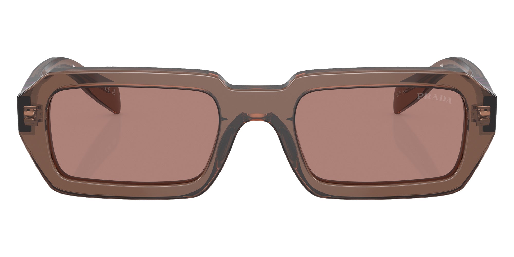 Prada PR A12S 17O60B 52 - Brown Transparent #id:pra12s17o60b_s:100100