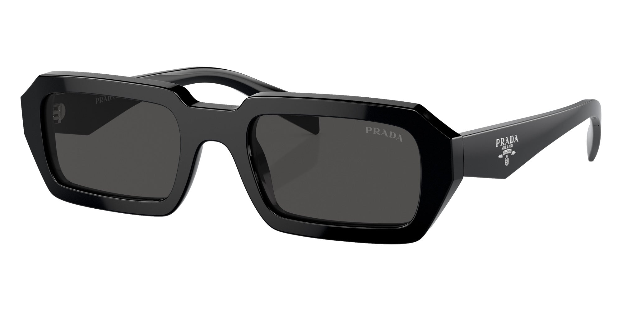 Prada PR A12SF 16K08Z 54 - Black / Dark Gray #id:pra12sf16k08z_s:100105