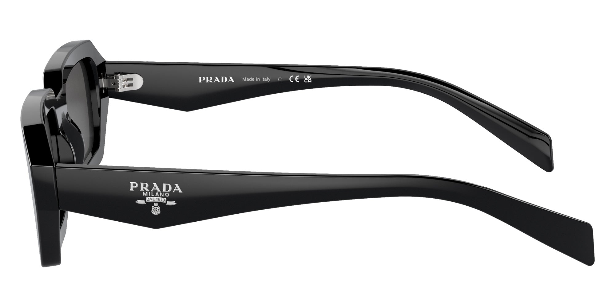 Prada PR A12SF 16K08Z 54 - Black / Dark Gray #id:pra12sf16k08z_s:100110