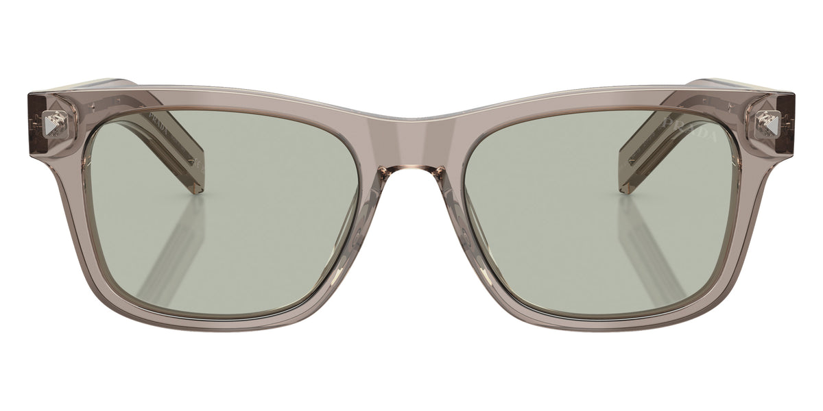 Prada PR A17S 27P91B 54 - Transparent Beige / Gray Vintage Yellow #id:pra17s27p91b_s:102100