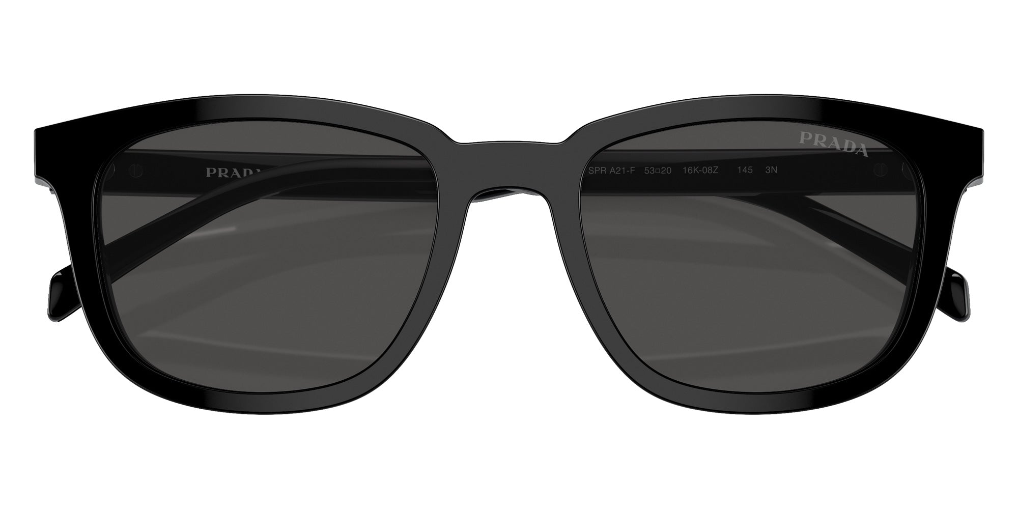 Prada PR A21SF 16K08Z 55 - Black / Dark Gray #id:pra21sf16k08z_s:100120