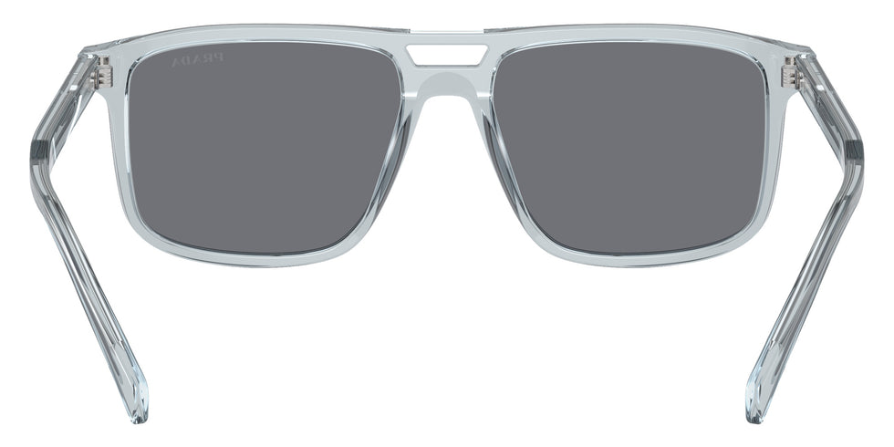 Prada PR A22S 19T175 56 - Transparent Azure / Dark Gray Flash Silver Mirrored #id:pra22s19t175_s:102115